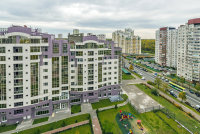 Вид на многоэтажные дома. Минстрой утвердил среднюю рыночную стоимость жилья в регионах